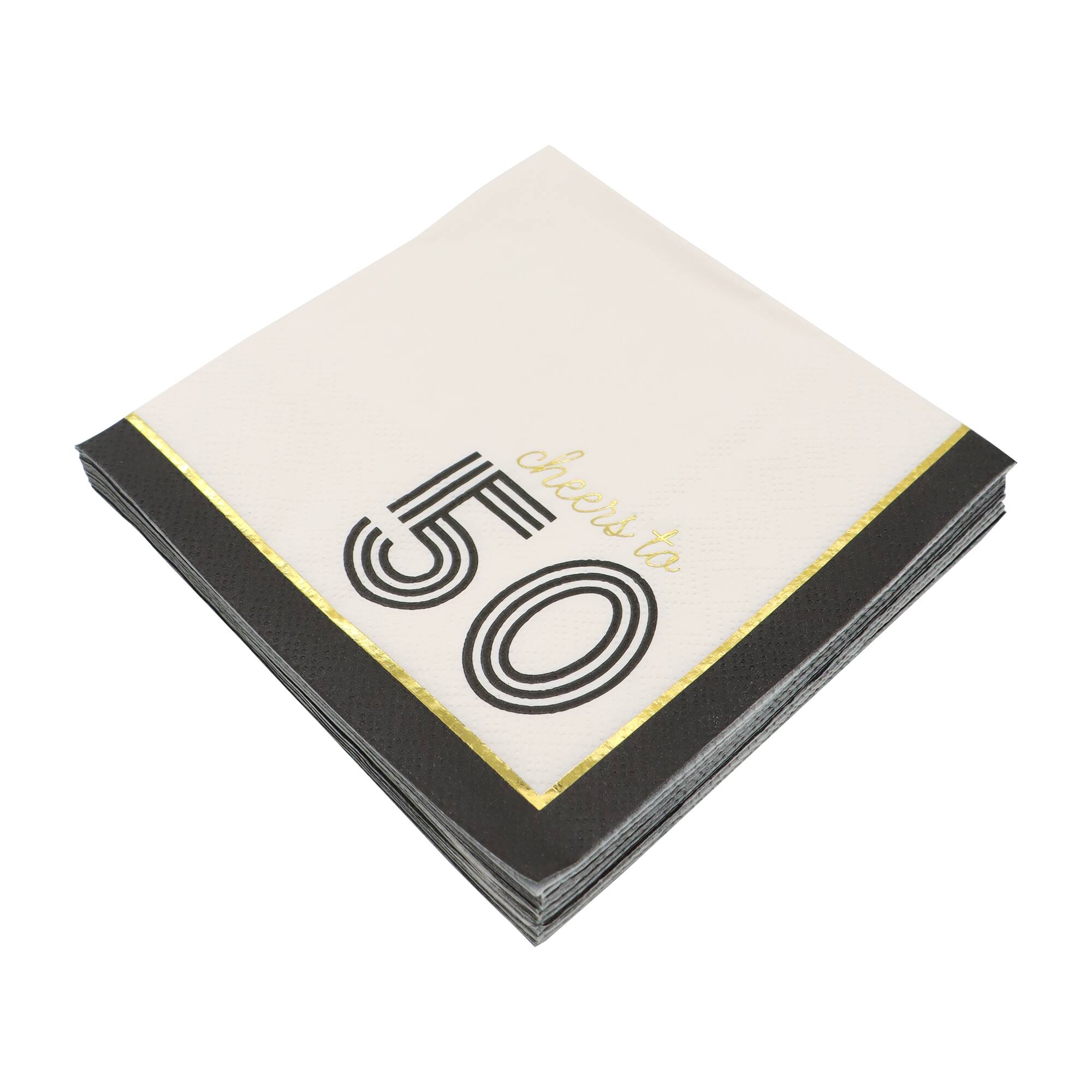 24 Packs: 20 ct. (480 total) Cheers to Beverage Napkins by Celebrate It